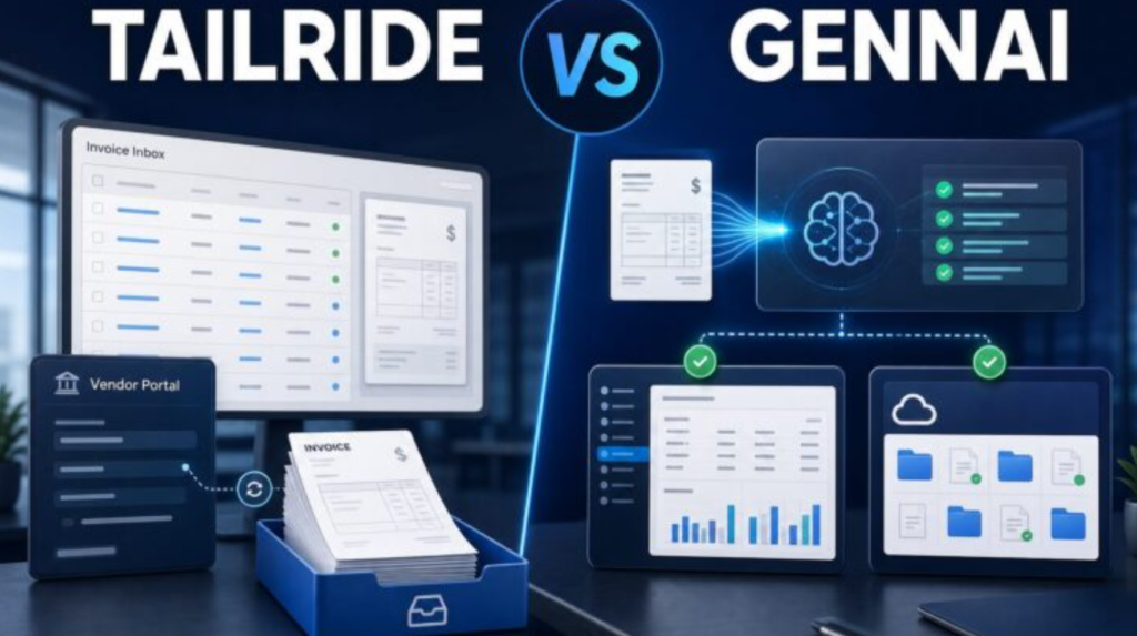 Tailride vs Gennai: Which Invoice Tool Is Better? Tailride vs Gennai